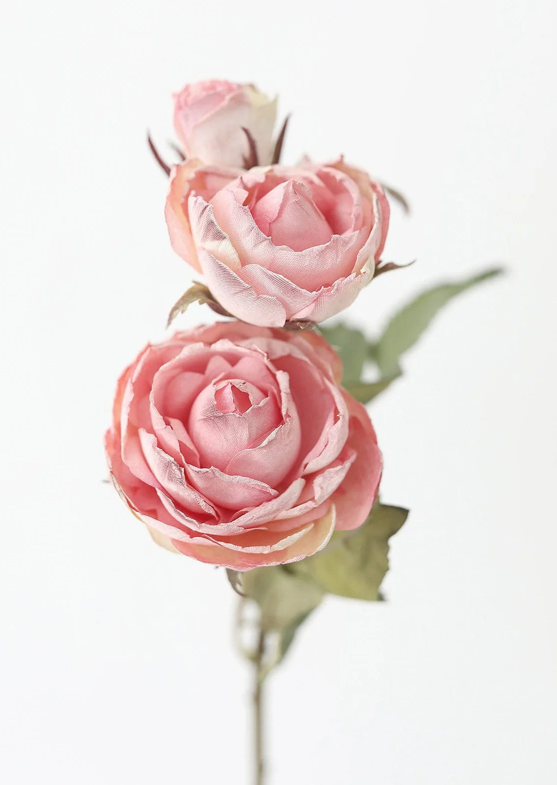Pink Mauve Faux Roses - 21" | Afloral