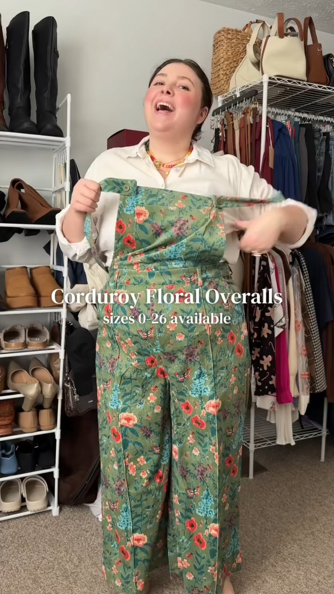 I love that these come in such a fun design!! 🌿🧺🌸 #overalls #widelegoveralls #corduroyoveralls #TikTokShopJumpstartSale #tiktokshopcreatorpicks

#LTKPlusSize #LTKSaleAlert #LTKFindsUnder50
