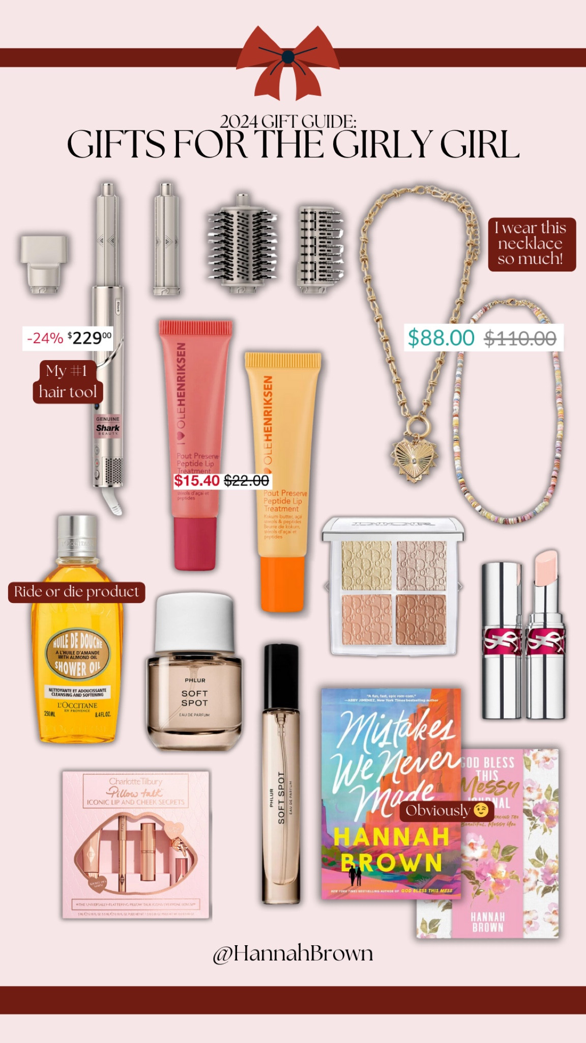 Part 2 of Hannah’s ultimate gift guide 🎁 These are all of my favorite beauty and accessory items! All things I own and love ❤️ Lots of good gift and stocking stuffer ideas! 

#LTKGiftGuide #LTKHoliday #LTKCyberWeek