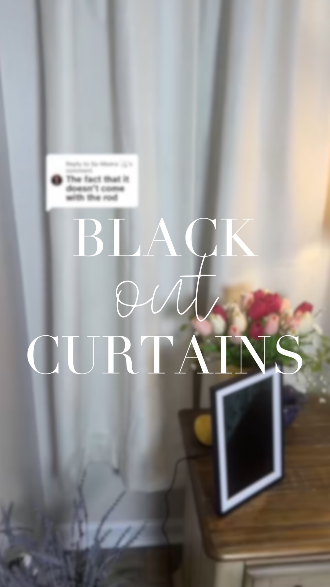 💕These 100% blackout curtains help make a cozy home. Blocks out the sun when you need it to! Designer look but not the designer price! 

#LTKFindsUnder100 #LTKSaleAlert #LTKHome