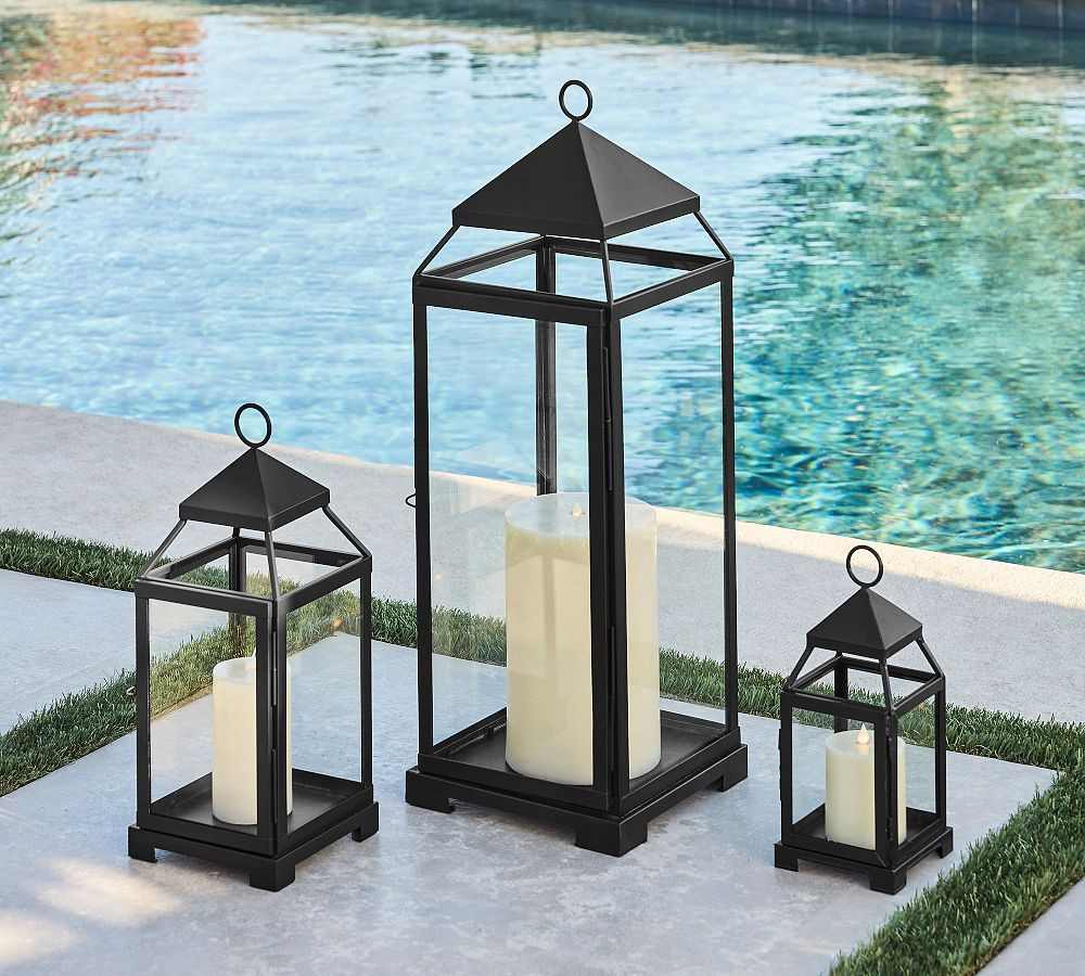 Malta Outdoor Lantern | Pottery Barn (US)