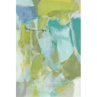 Sea Glass Abstraction II by Christina Long - Wrapped Canvas Print | Wayfair North America