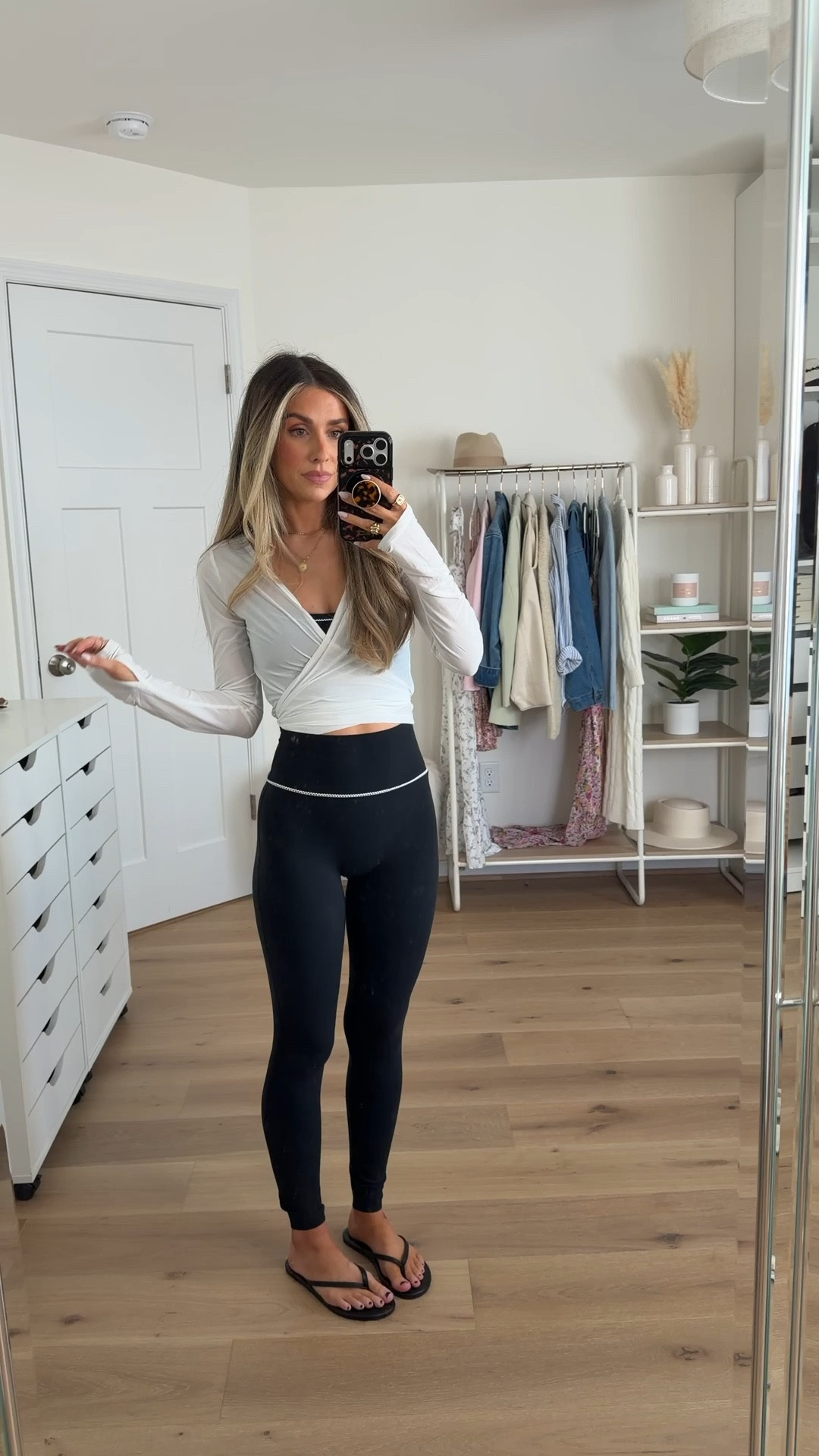 New YPB workout set 
+ wrap top: xs 
+ sports bra: xs 
+ leggings: xs 

#LTKfitnessgoals #LTKSeasonal #LTKootd