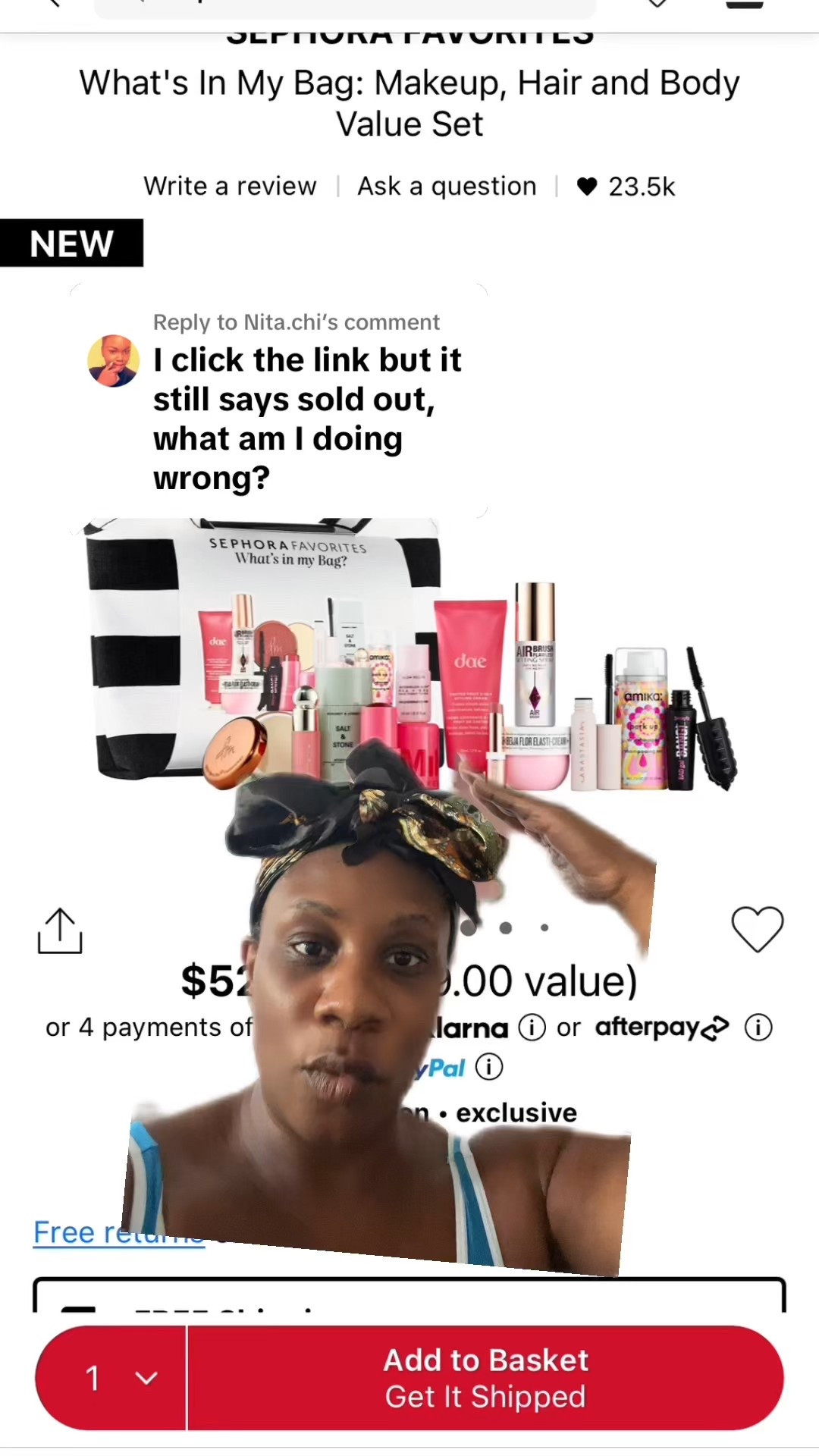 The limited edition, what’s in my bag is back in stock from Sephora

#LTKBeauty #LTKFindsUnder100