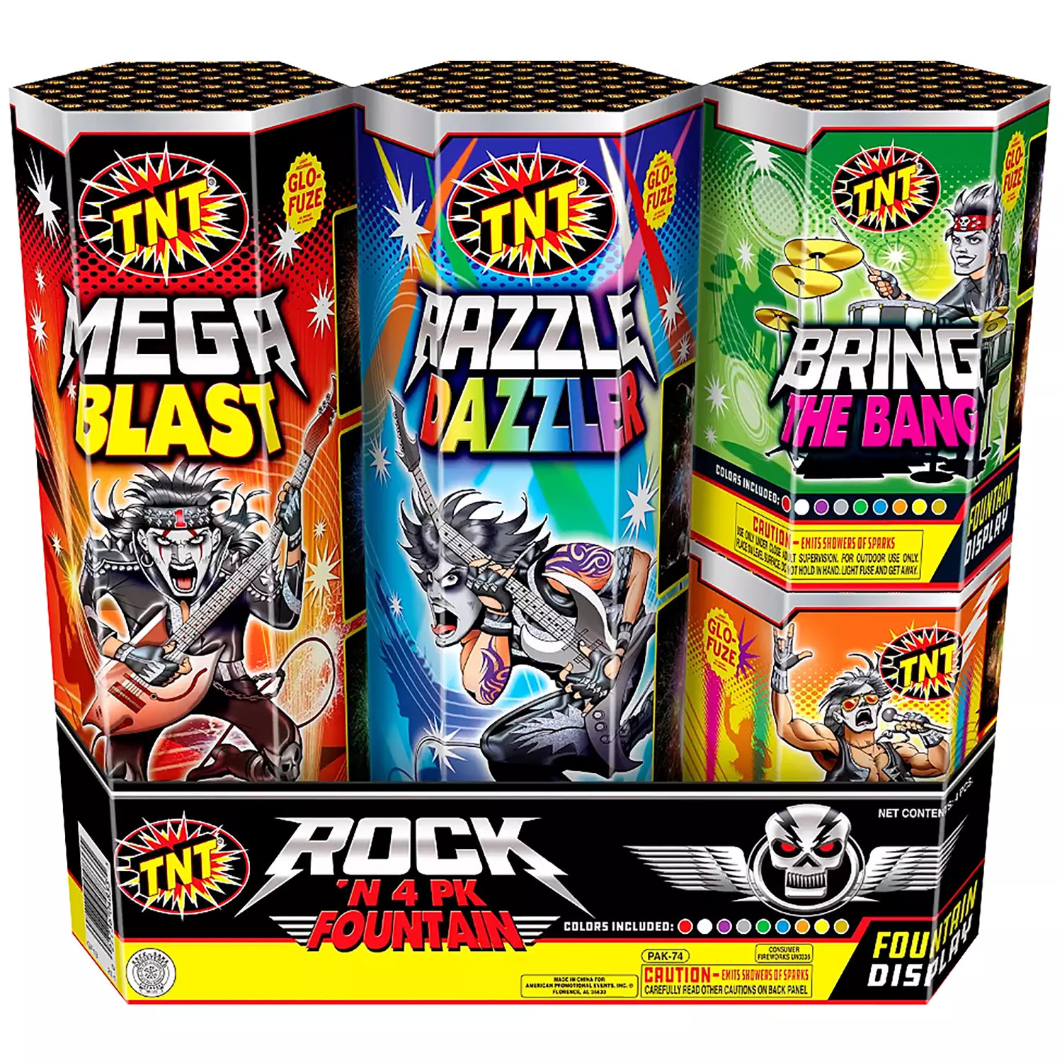 TNT Fireworks Rock'N 4 Pack | Sam's Club