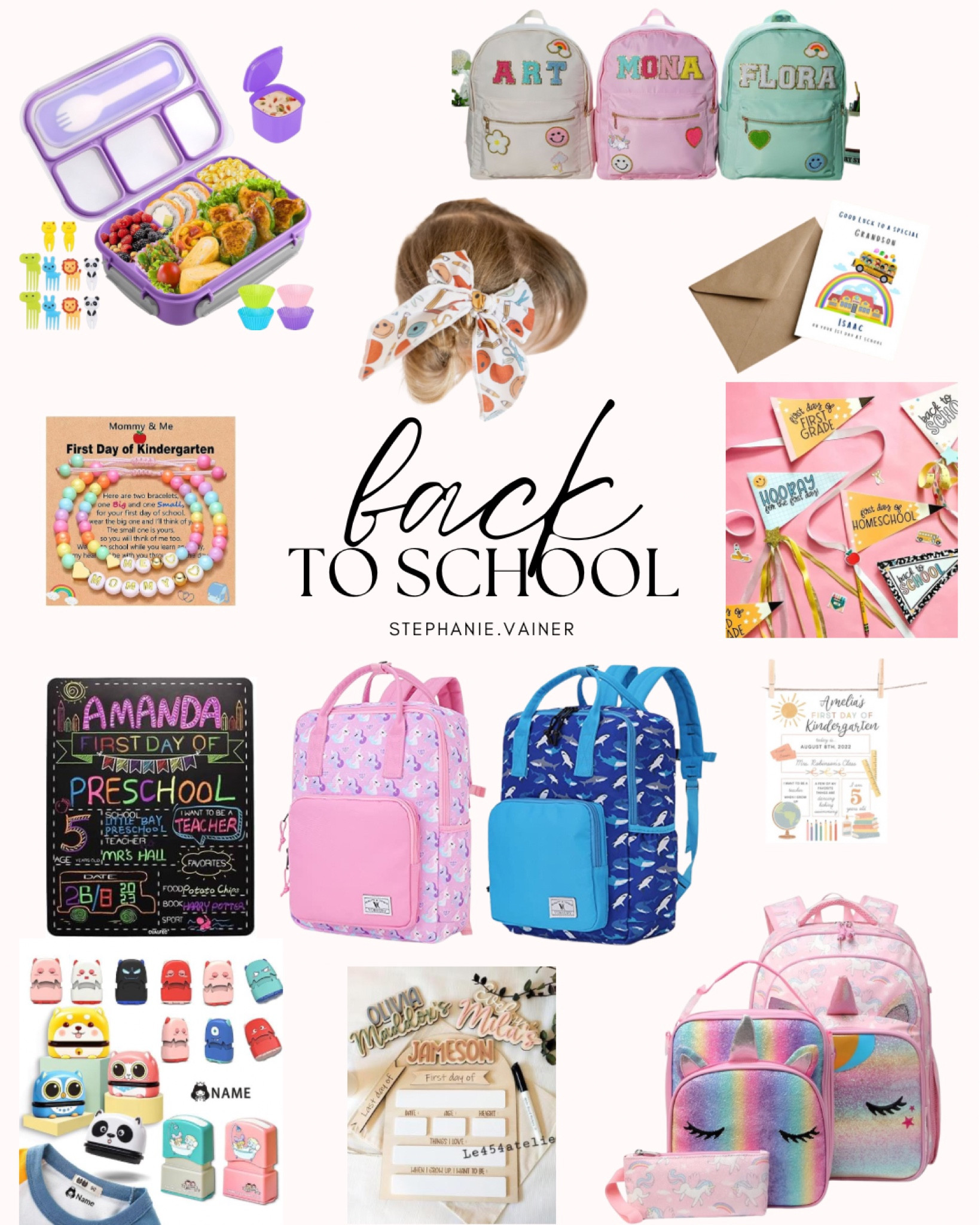 Back to school finds for Kindergarten, Daycare, grade 1 - 5, school supplies, school must haves, amazon finds, back to school Amazon, back to school Etsy. 

#LTKFind #LTKfamily #LTKBacktoSchool