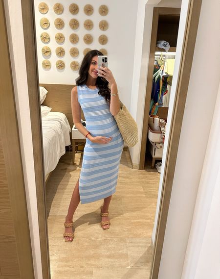 Tonight’s dinner outfit 💛 Wearing size small in the dress! 

Babymoon, resort wear, vacation outfit, beach trip, maternity, pregnancy outfit, amazon dress, dinner outfit 



#LTKtravel #LTKbump #LTKstyletip