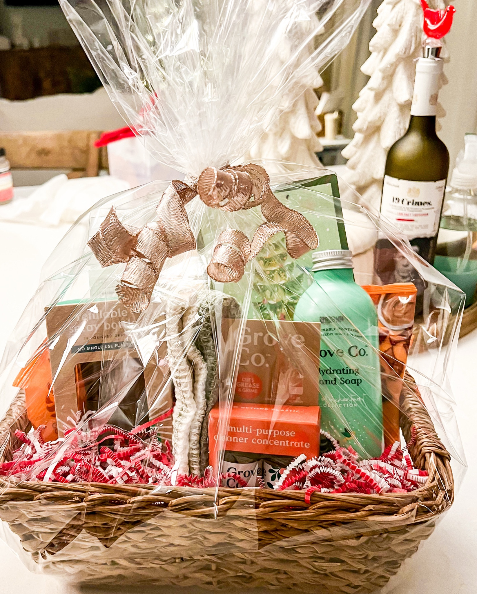 Elevated cleaning supplies gift basket with Grove co items. Great for teacher gifts!! 

#LTKSeasonal #LTKGiftGuide #LTKHoliday