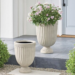 Reese Pedestal Planters | Grandin Road | Grandin Road
