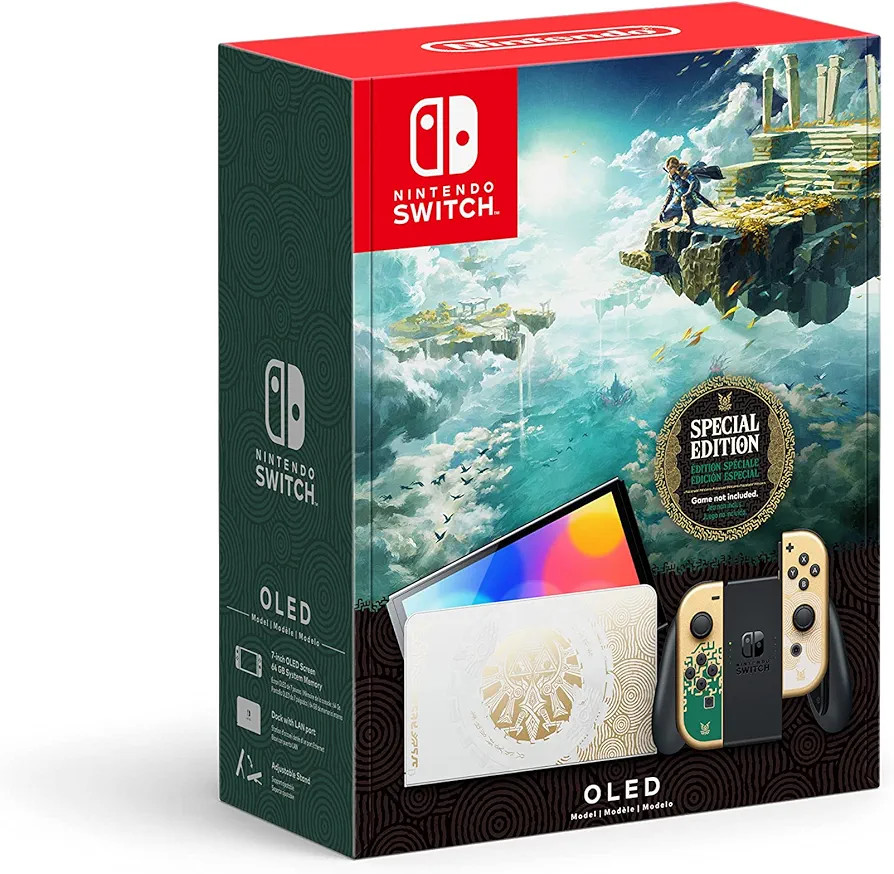Nintendo Switch – OLED Model - The Legend of Zelda: Tears of the Kingdom Edition | Amazon (US)