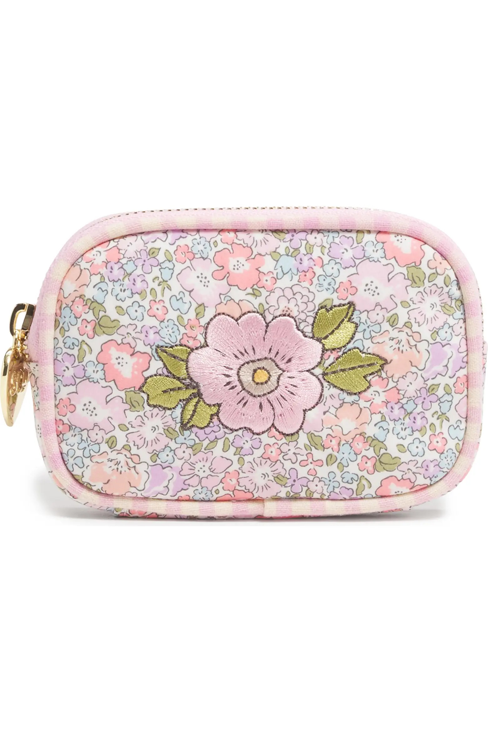 x Liberty Micro Floral Embroidered Cotton Pouch | Nordstrom | Nordstrom
