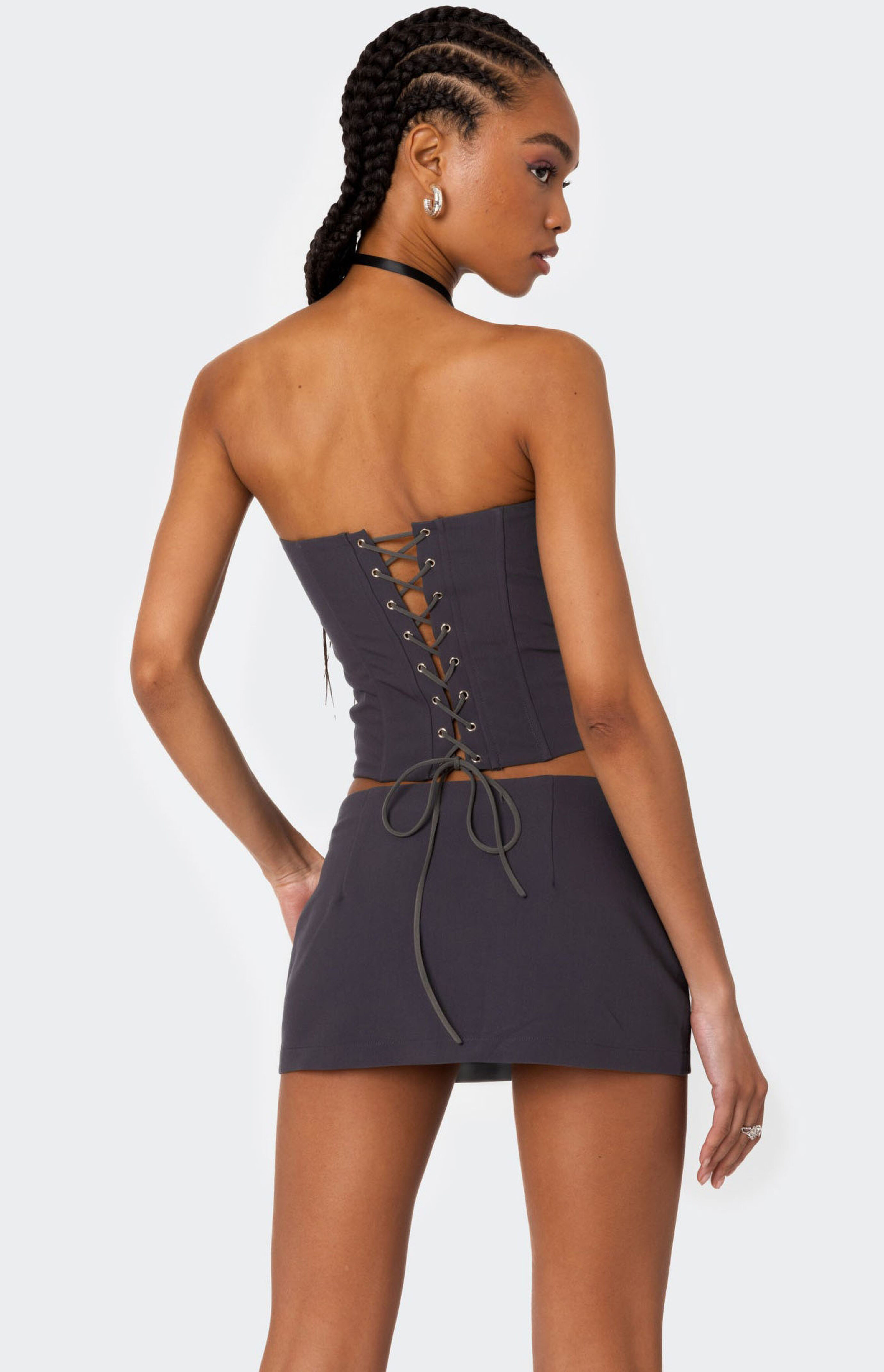 Edikted Piper Strapless Corset | PacSun