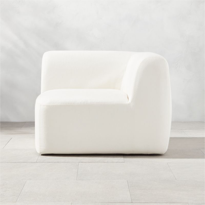 Suelo Slipcover Outdoor Corner Chair | CB2