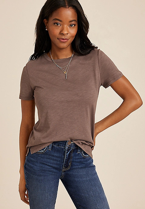 24/7 Dawson Crew Neck Tee | Maurices