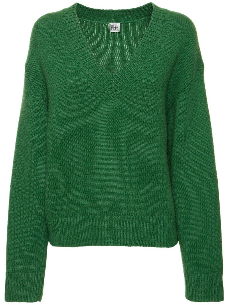 V-neck wool & cashmere sweater | Luisaviaroma