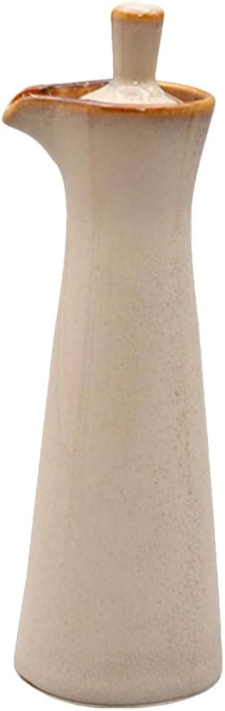 Cabilock Ceramic Soy Sauce Bottle Porcelain Vinegar Pot Olive Oil Pot Container Dispenser Beauty ... | Amazon (US)