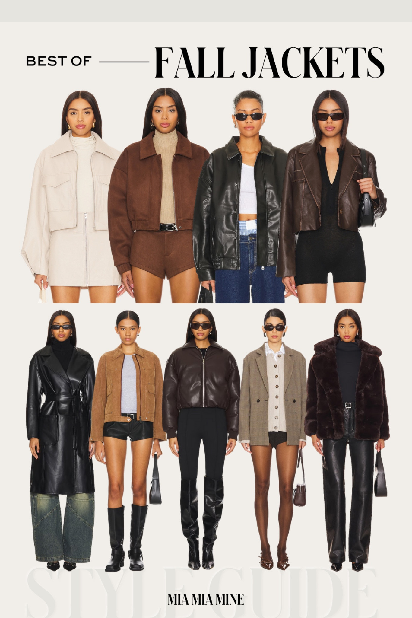Favorite fall jackets - sharing the best of bomber jackets, faux leather jackets, plaid blazers and suede jackets 



#LTKFindsUnder100 #LTKStyleTip #LTKSeasonal