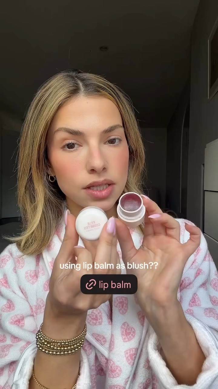 using lip balm as a blush??? 

 #LTKgrwm #LTKBeauty