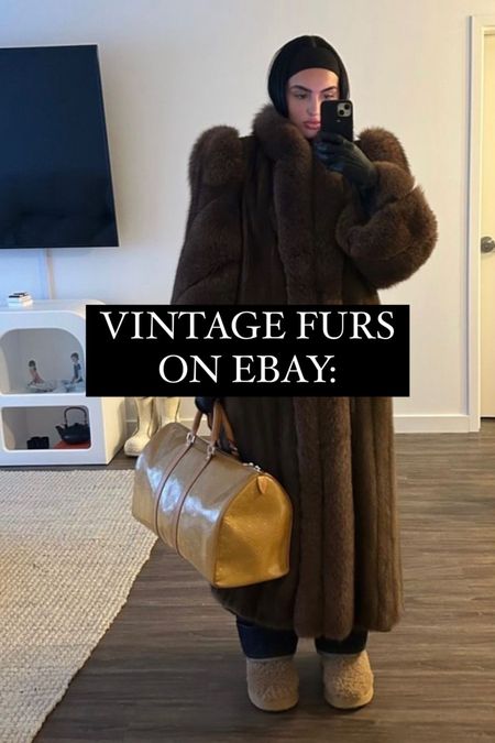 Vintage fur jackets on eBay!!

#LTKU #LTKSeasonal