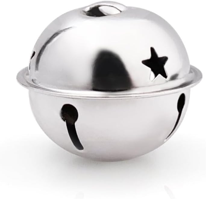 Large Craft Bells, 1.6Inch/ 40MM Metal Craft Bells for Home, Christmas Festival, Gifts, Party Wed... | Amazon (US)