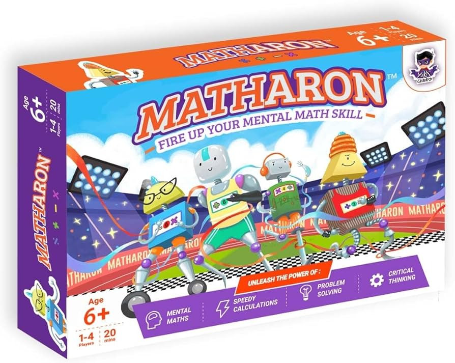 Yuka Champs Smart Math Games for Kids 6-8, 8-12 Age Group, Learn Math Manipulatives - Multiplicat... | Amazon (US)