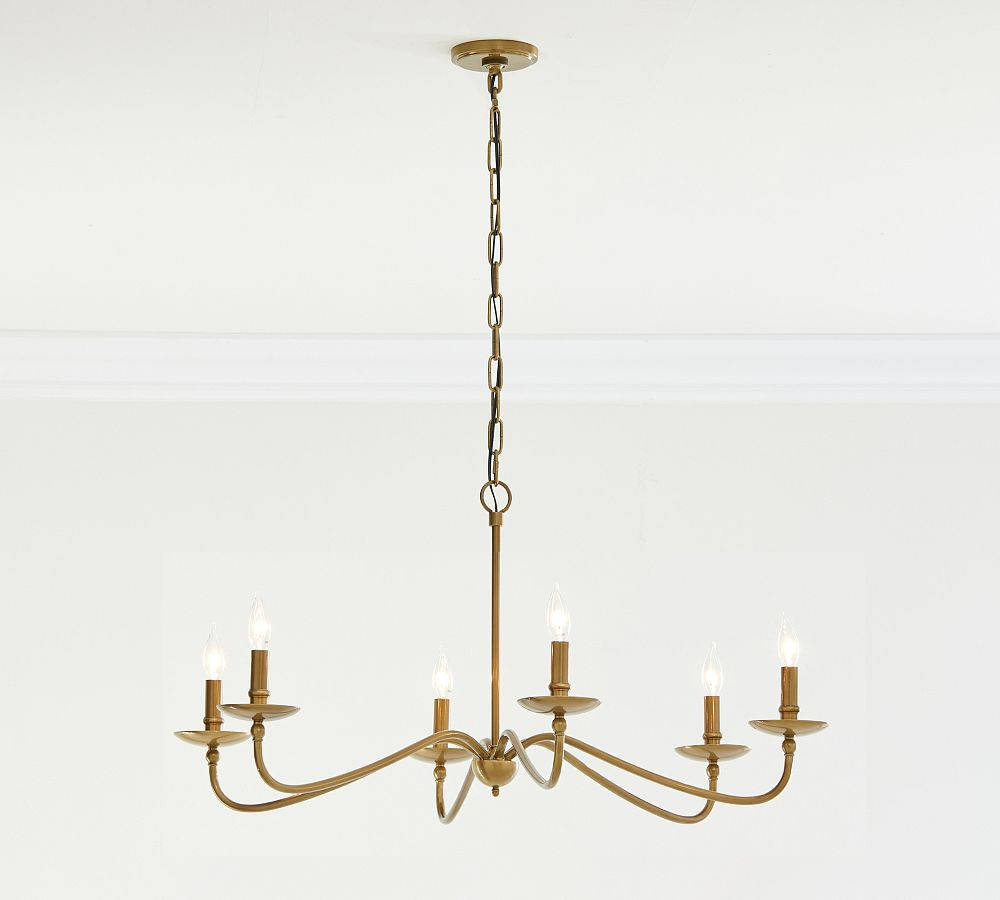 Lucca Iron Chandelier | Pottery Barn (US)