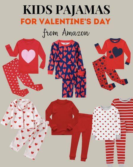 Valentines Day pajamas from Amazon 
Amazon fashion finds
Amazon style
Kids valentines pajamas 



#LTKSeasonal #LTKkids #LTKbaby