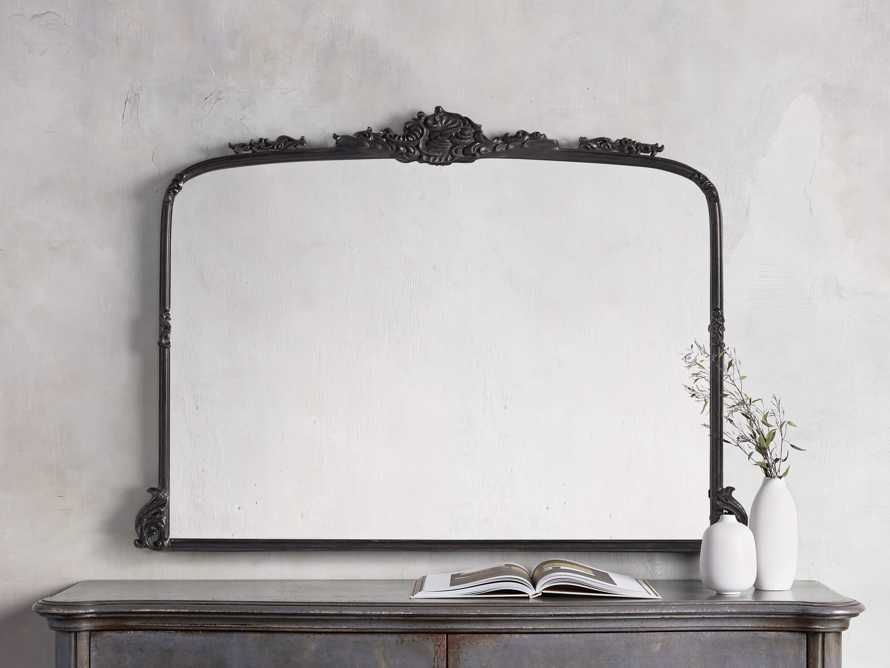 Amelie Dresser Mirror in Black | Arhaus