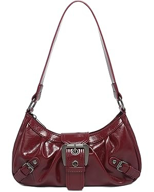 Shoulder Bag for Women Top Handle Handbag Purse Y2K Hobo Clutch Small Punk Purse Trendy | Amazon (US)