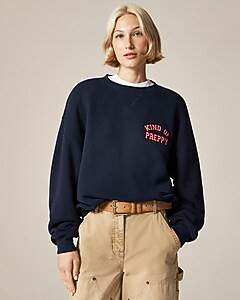 Classic-fit "Kind of Preppy" graphic crewneck in heritage terry | J. Crew US