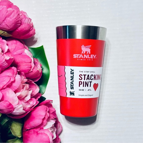 STANLEY Valentine's Day 2024 Adventure Tumbler 16 oz. Stacking Pint - Ta… | Poshmark