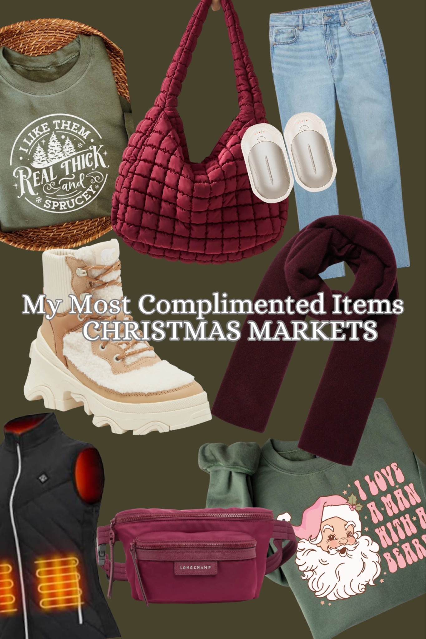 All the items that I took to the European Christmas Markets that got the most compliments! 

#LTKGiftGuide #LTKHoliday #LTKtravel