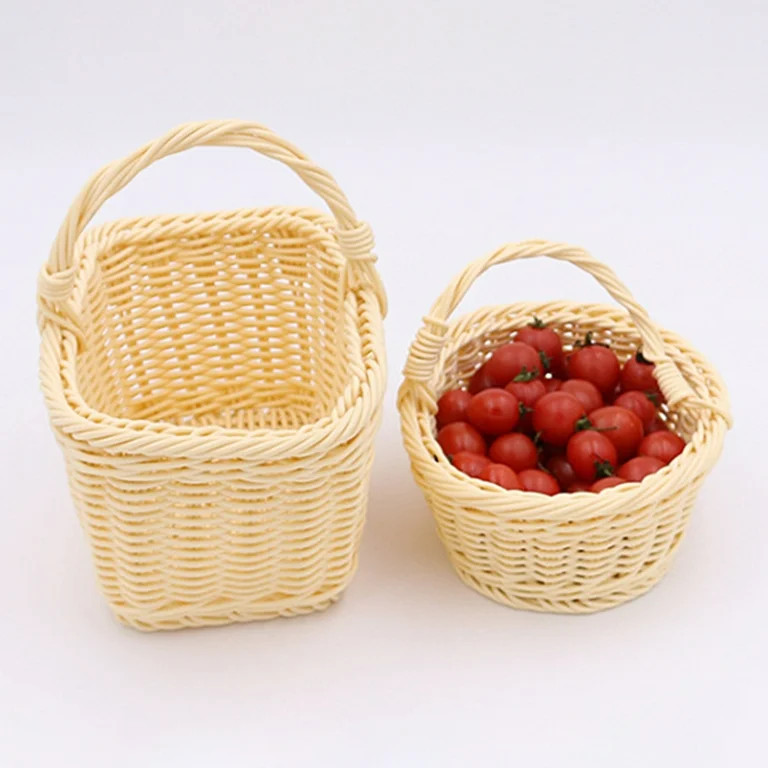 Windfall Rattan Woven Wicker Picnic Baskets | Little Red Riding Hood Basket for Kids | Hand Woven... | Walmart (US)