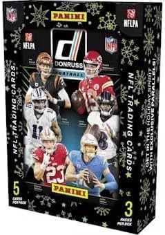 2024 Panini Donruss Football Holiday Winter Tin (15 Cards/Box) | Amazon (US)