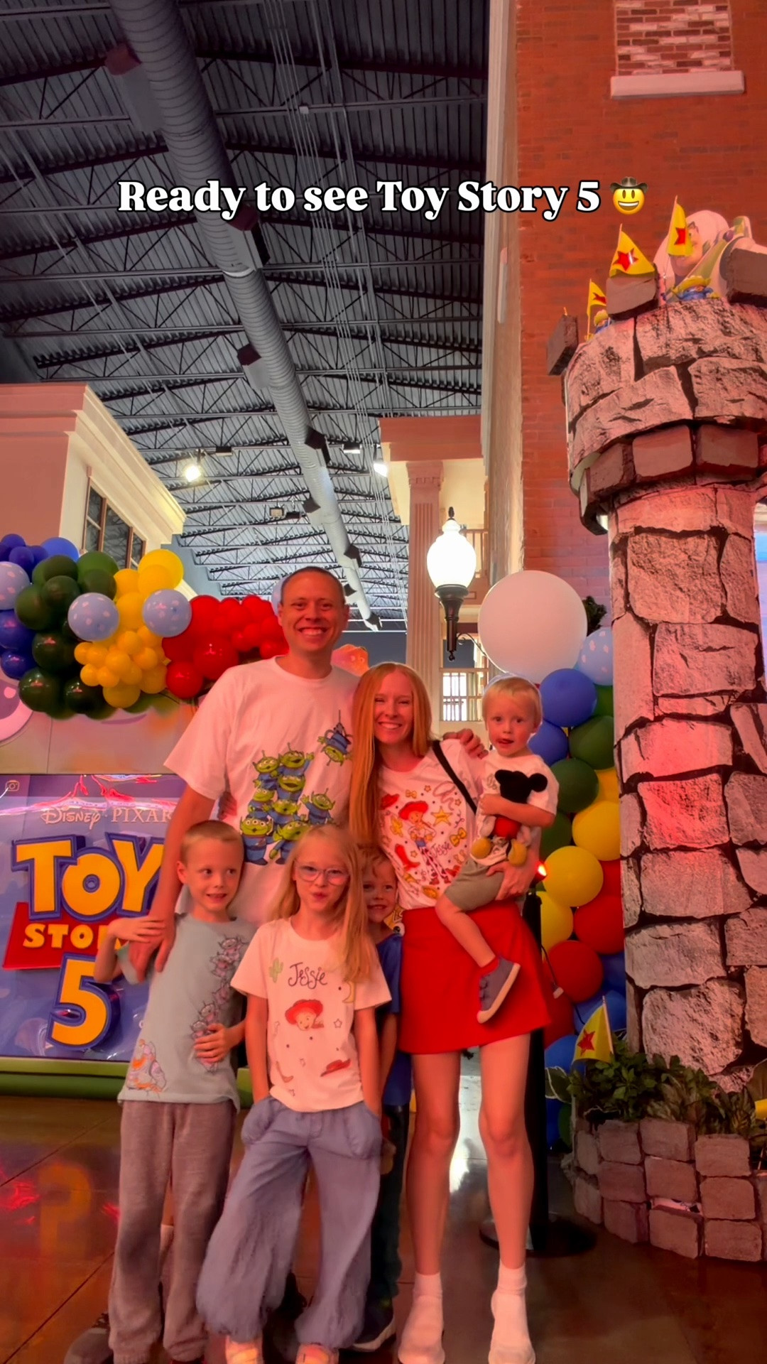 You’ve got a friend in us! We all just had to wear Toy Story outfits to see Toy Story 5 🤠🚀

#LTKgrwm #LTKootd #LTKSeasonal
