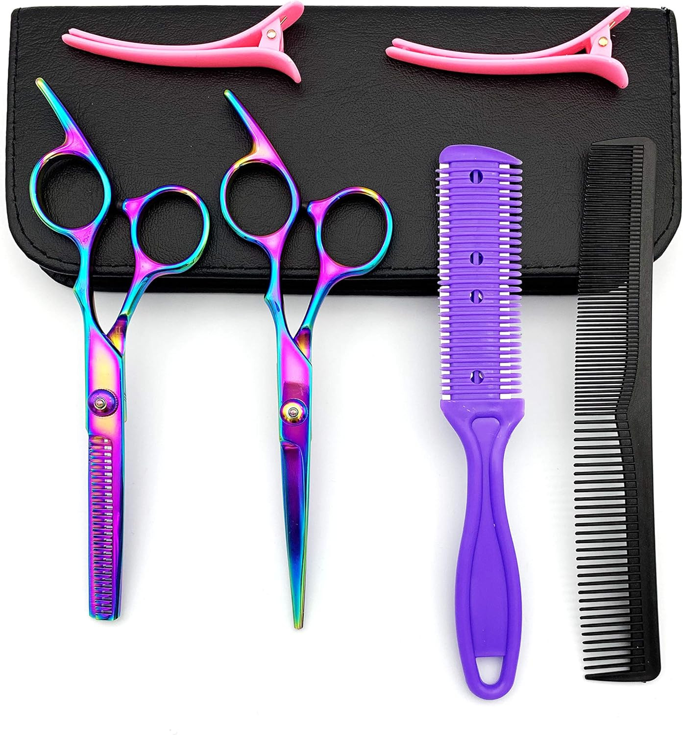 LIGICKY Hair Cutting Scissors Kit Professional Stainless Steel Hairdressing Scissors Set Hair thi... | Amazon (CA)