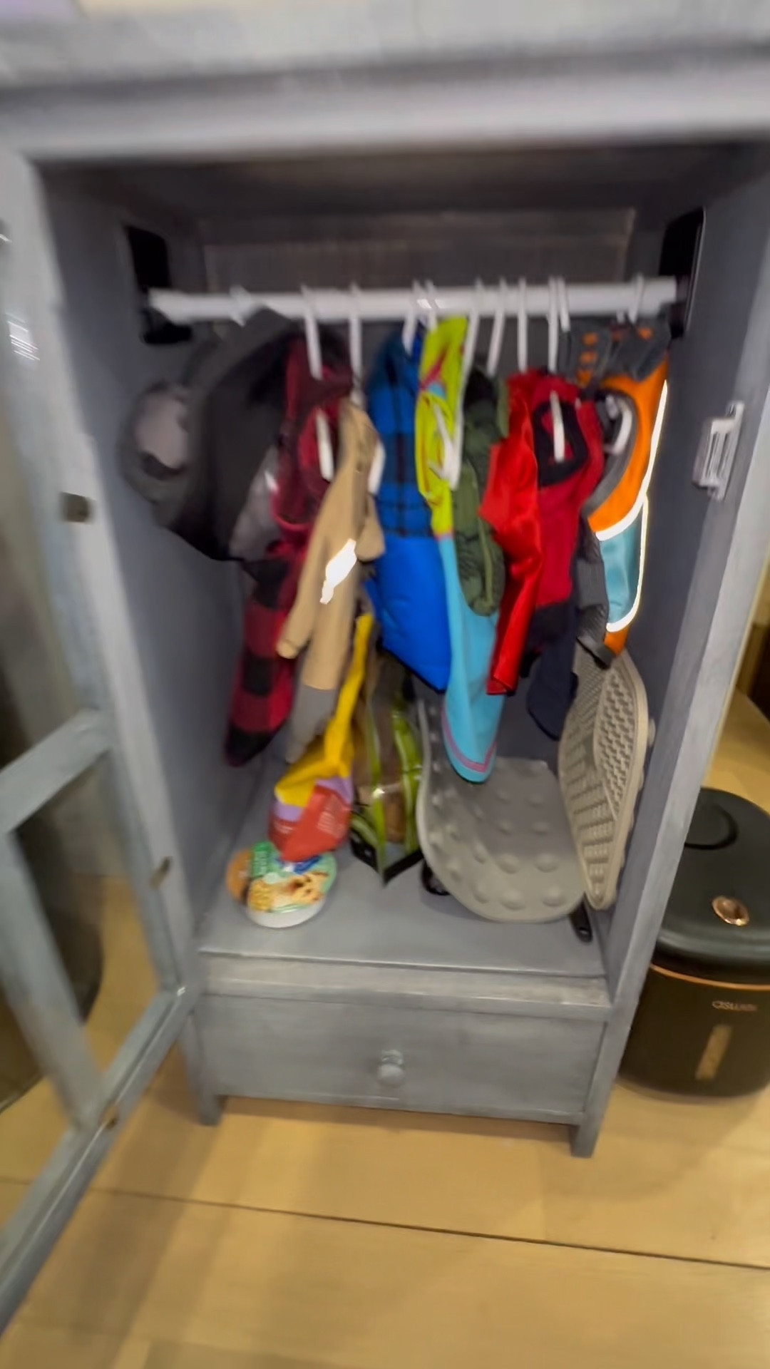 We made Teddy’s cabinet into a dog closet! 

#LTKVideo #LTKhome #LTKfamily