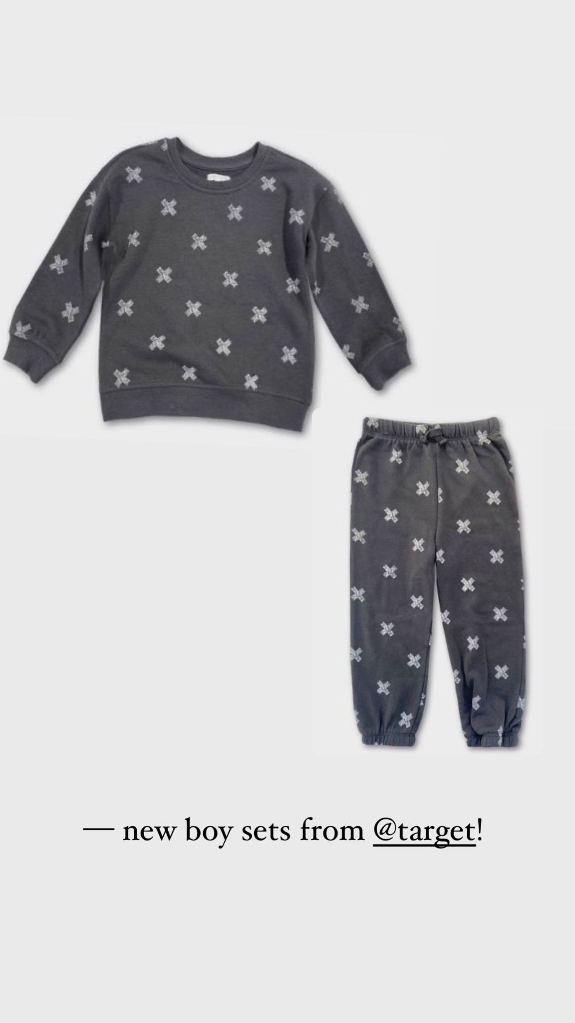 new boy sets from target that will go fast!