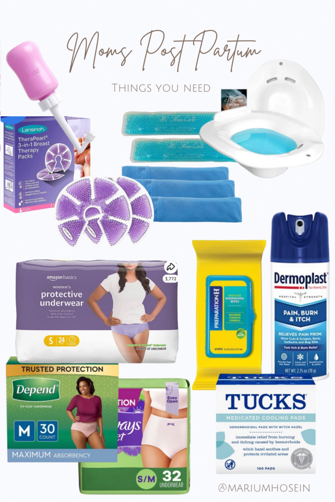 Post partum mom essentials 

#LTKbump #LTKbaby #LTKfamily