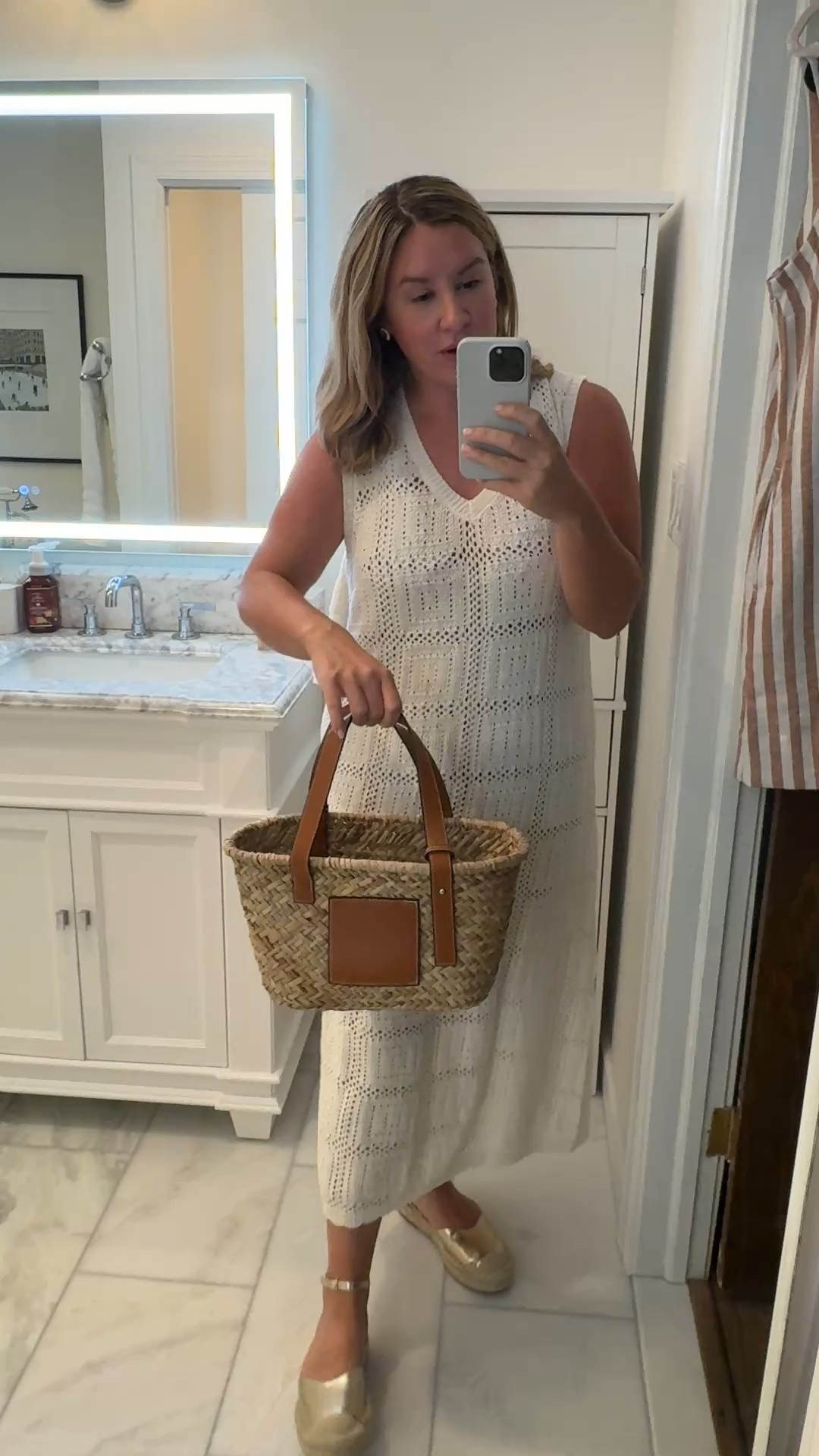 Straw tote! I got the 14 in medium. Well made! 

#LTKFindsUnder50 #LTKSwim #LTKItBag