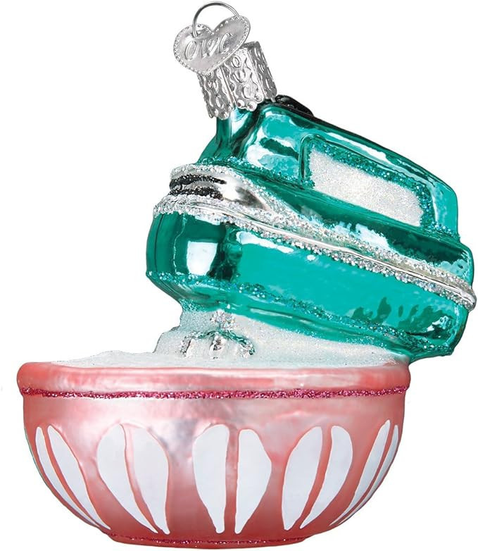 Old World Christmas Glass Blown Ornament Hand Mixer (32294) | Amazon (US)