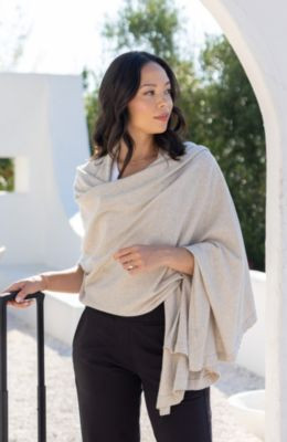 zestt organics The Dreamsoft Travel Scarf - Birch | Macy's