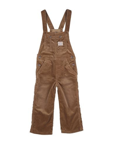 Polo Ralph Lauren Cotton Corduroy Overall Kid Boy Overalls Brown Size 7 Cotton | YOOX (US)
