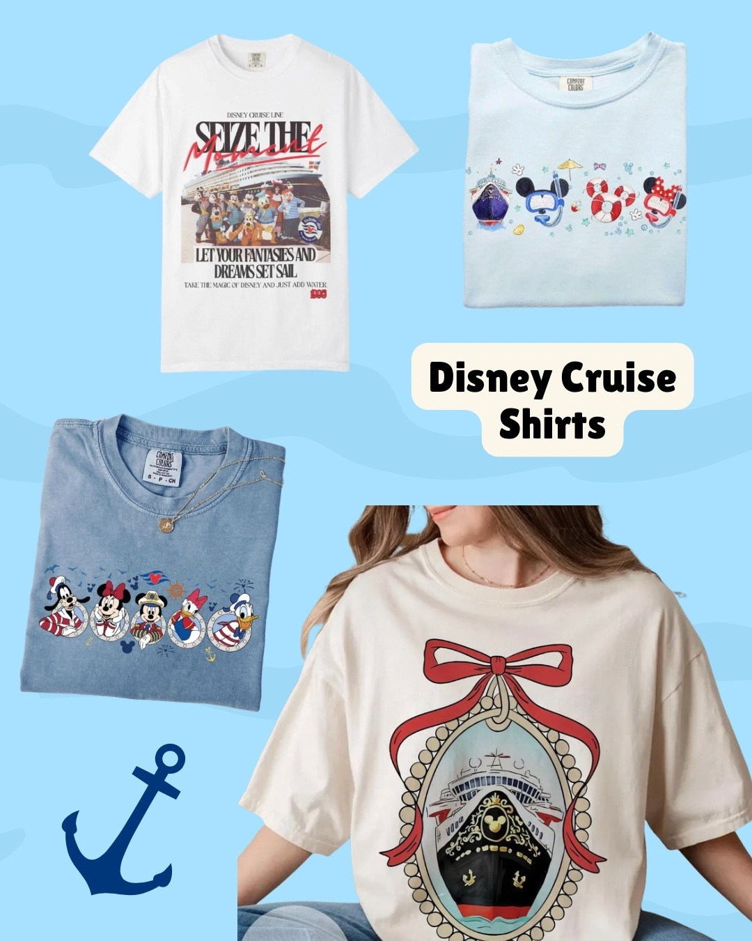 Planning outfits for our next Disney Cruise! #dcl #disneycruise #disneycruiseline #disneyoutfit #disneyland #disneyworld #cruiseoutfit #cruiseessentials #disneycruiseoutfit #disneycruiseessentials #disneystyle 