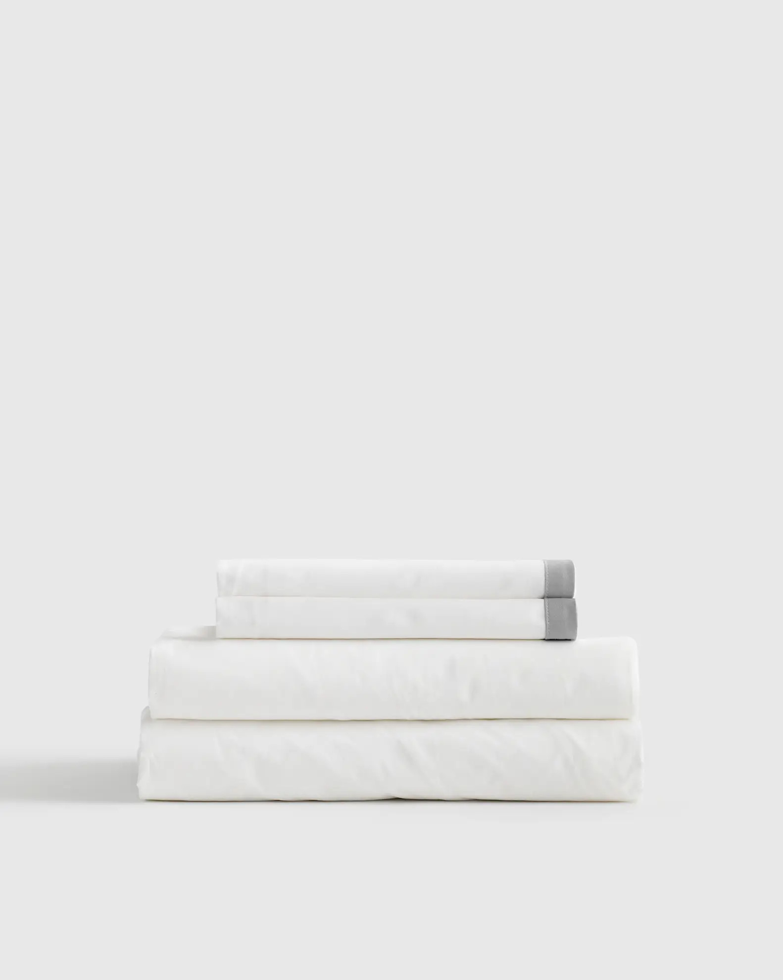 Luxury Organic Sateen Border Sheet Set | Quince