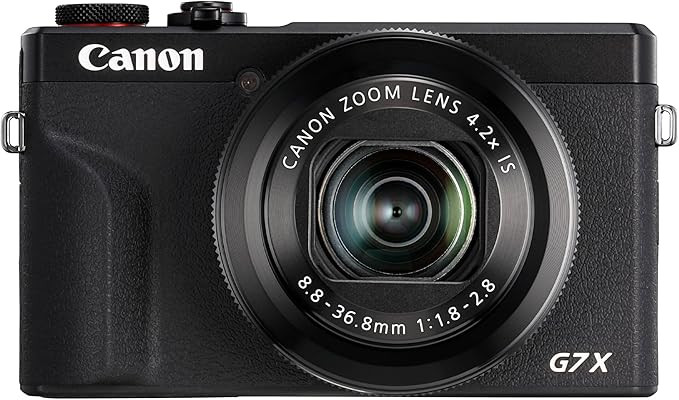 Canon PowerShot G7 X Mark III (Black) - Compact Digital Camera with 1-Inch Sensor & 4K Video - Pe... | Amazon (UK)