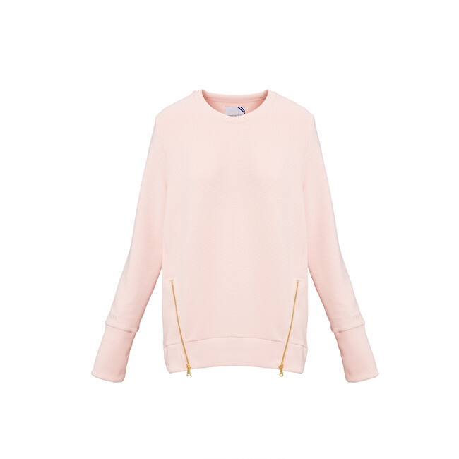 Women's Everyday Crewneck, Gamepoint Pink | Maisonette