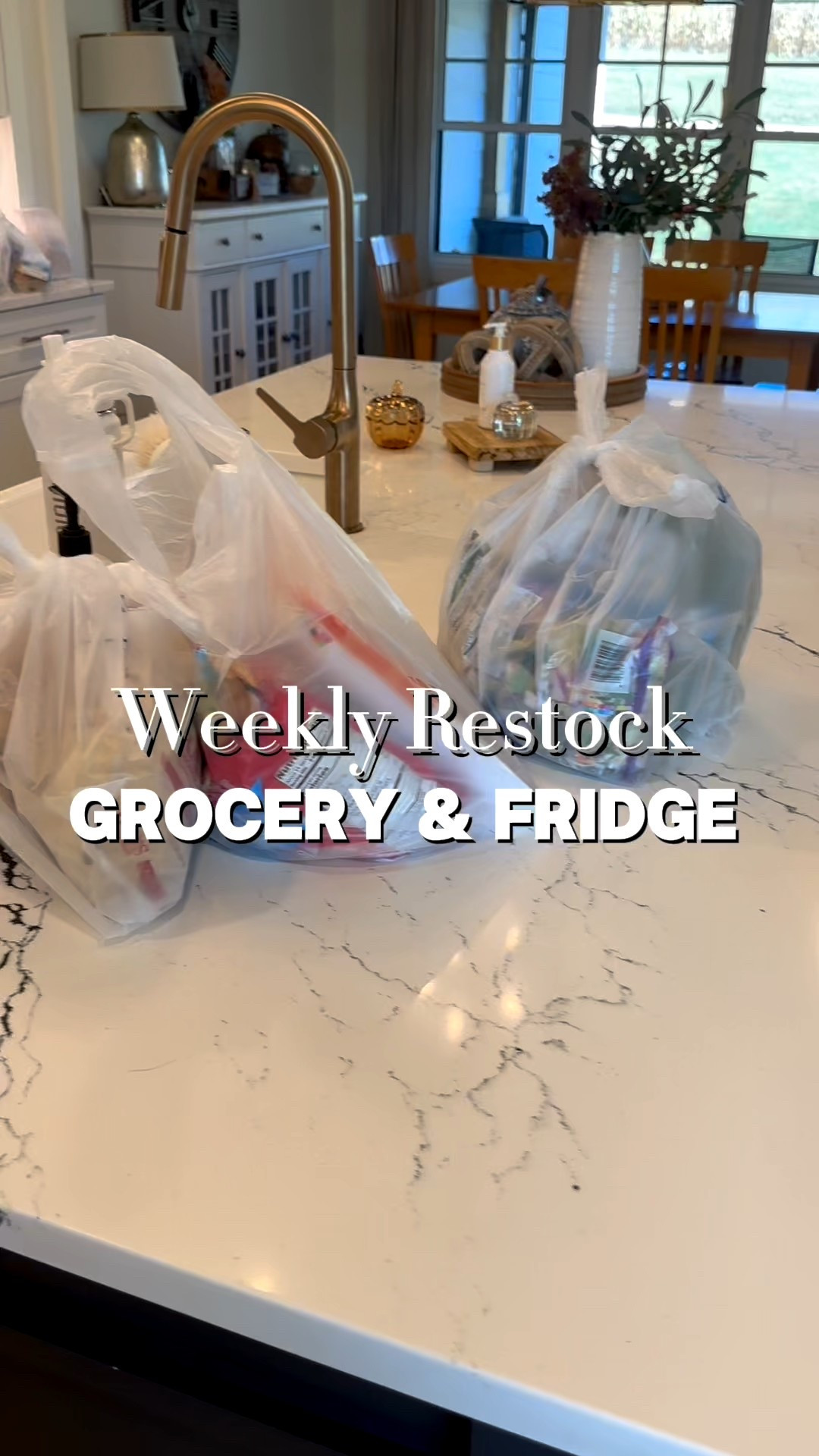 A weekly grocery haul and restock! It is always so satisfying to have a full fridge and it's even better when it is organized! 🥬 🛒 

#LTKFamily #LTKHome #LTKFindsUnder100