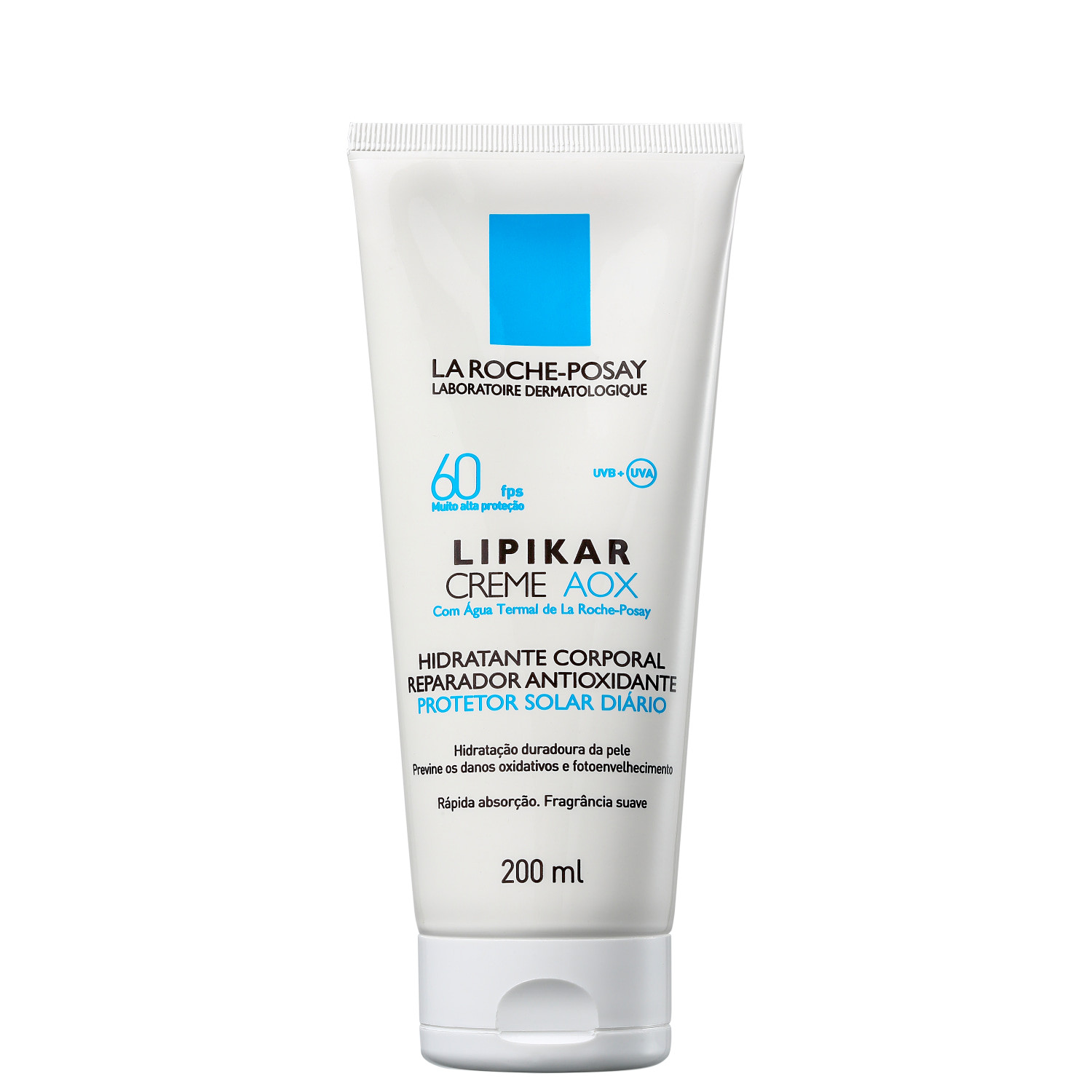 Creme Hidratante Corporal La Roche-Posay Lipikar AOX FPS 60 200ml | Beautybox (BR)