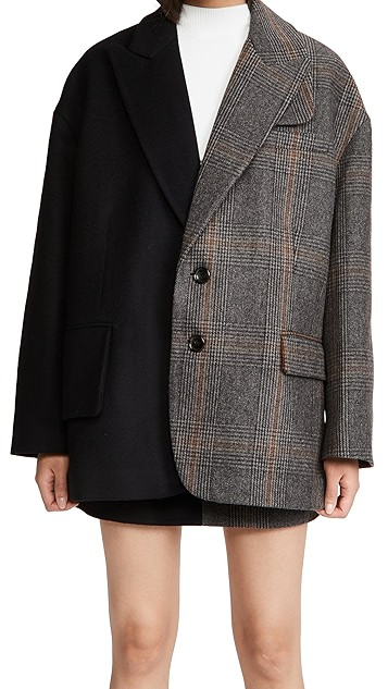 Liam Blazer with Flap Collar | Shopbop